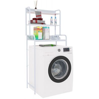 Waschmaschinenregal Darby (Farbe: weiß)