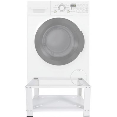 Waschmaschinen-Untergestell Lunas (Farbe: weiß)