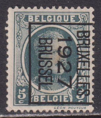 Belgien PRE156B Vorausentwertung #057564