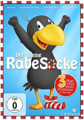 Kleine Rabe Socke 1-3, Der (DVD) 3Disc Trilogie - Leonine - (DVD Video / Zeichen...