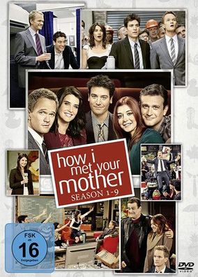 How I Met Your Mother - Kompl. BOX (DVD) 27Disc, Staffel 1-9 - Disney - (DVD Video /