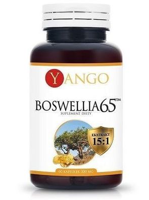 Yango, Boswellia 65 - Hochwertige Vitalitätskapseln