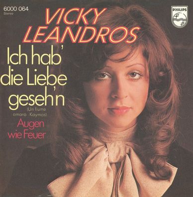 7" Cover Vicky Leandros - Ich hab die Liebe geseh´n