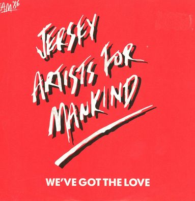 7" Cover Jersey Artists for Mankind - We´ve got the Love