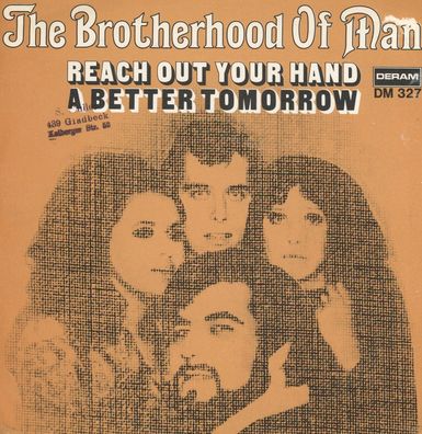 7" Cover Brotherhood of Man - Reach out Your Hand