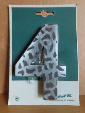 Hausmummer Beschlag Nummer 4 ca. 12 cm (Original Verpackt)Schössmetall