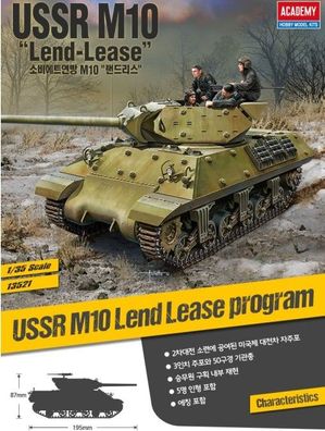 Academy USSR M10 "Lend-Lease" Panzer 13521