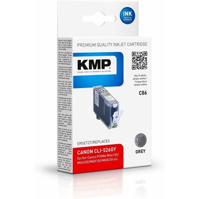 KMP C86 grau Tintenpatrone ersetzt Canon CLI-526 GY