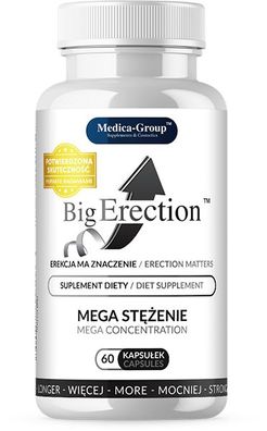 Medica Group BigErection Kapseln für starke und lange Erektionen 60 Kapseln