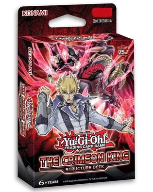 Yu-Gi-Oh! The Crimson King Spielkarten Box Kartenspiel Trading Cards Deck