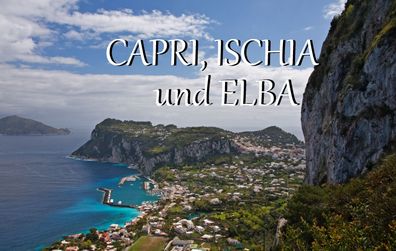 Capri, Ischia und Elba - Ein Bildband, Pfeiffer Tim