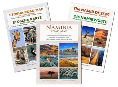 Das komplette Kartenset Namibia (3-teilig), Claudia Du Plessis