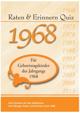 Raten & Erinnern Quiz 1968, Karl Mangei