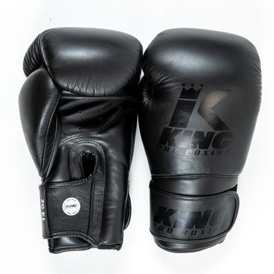 King Pro Boxing KPB/ BG Star 12 Schwarz Boxhandschuhe Leder - Größe: 14 Oz