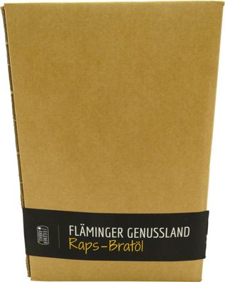 Fläminger Bratöl (HO-Rapsöl) - Karton: 5 Liter