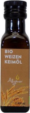 Allgäuer Bio Weizenkeimöl - Flasche: 100 ml