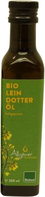 Allgäuer Bio Leindotteröl - Flasche: 250 ml