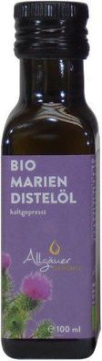 Allgäuer Bio Mariendistelöl - Flasche: 100 ml