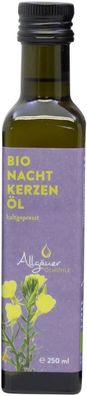 Allgäuer Bio Nachtkerzenöl - Flasche: 250 ml