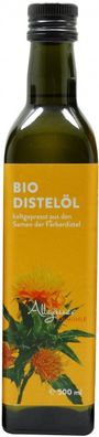 Allgäuer Bio Distelöl - Flasche: 500 ml