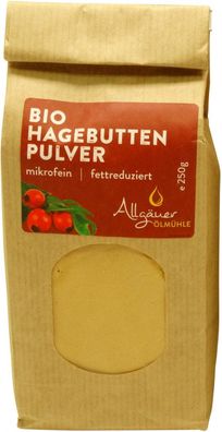 Allgäuer Bio Hagebuttenpulver - Packung: 250 g