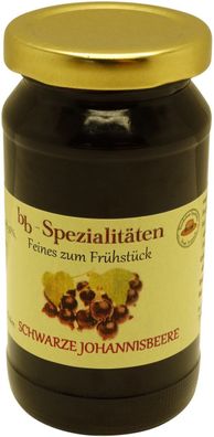 Fercher Fruchtaufstrich Schwarze Johannisbeere nach Art eines Gelees - Glas: 230 g