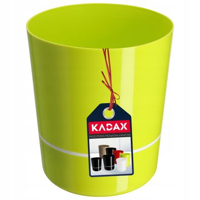 KADAX Blumentopf, aus Kunststoff, rund, 25 cm, Limone