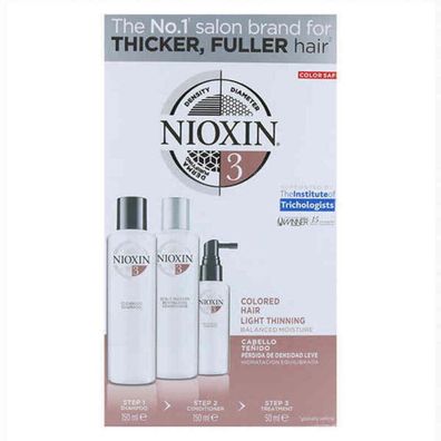 Nioxin System 3 Step 1 2 3 Trial Kit Farbig-Dünnes Haar 1 Paket