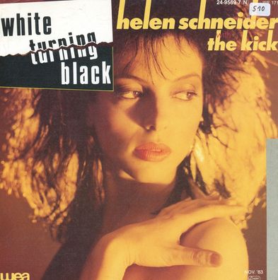 7" Cover Helen Schneider - White turning black