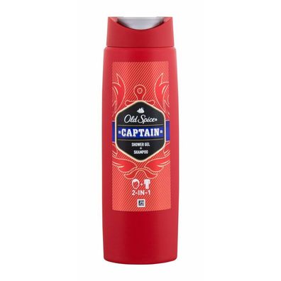 Old Spice Captain Shower Gel and Shampoo for Men, 200ml