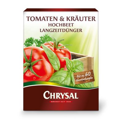 Chrysal Tomaten & Kräuter Hochbeet Langzeitdünger - 900 g