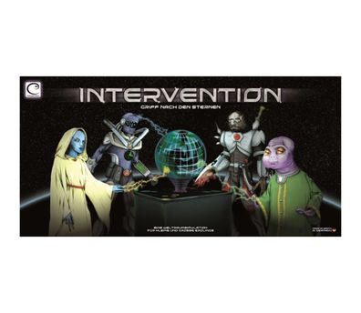 Intervention - Griff nach den Sternen Brettspiel Gesellschaftsspiel 2-4 Spieler