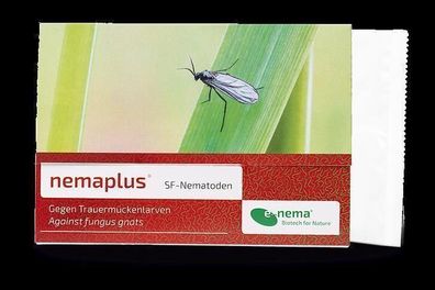 NemaPlus SF Nematoden zur Bekämpfung von Trauermücken 25 Mio für 50qm