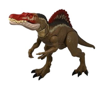 Jurassic World HCK57 - Beißender Spinosaurus, Dinosaurier-Actionfigur, beweglich