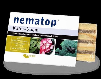 NemaTop Käferstopp Fangbrett für adulte Dickmaulrüssler 1 Stück