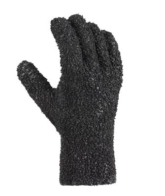 PVC-Handschuhe Schwarz Granuliert Größe 10