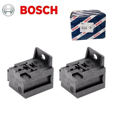 2x BOSCH Universall Relais-Sockel Stecksockel für Mini Relais 3334485008