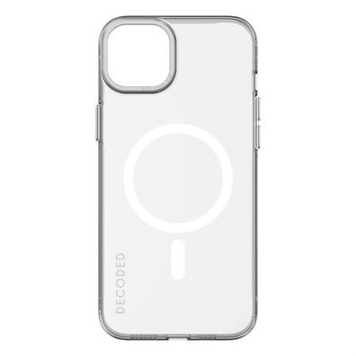 Decoded Recycled Plastic Backcover für iPhone 15 Plus - Transparent