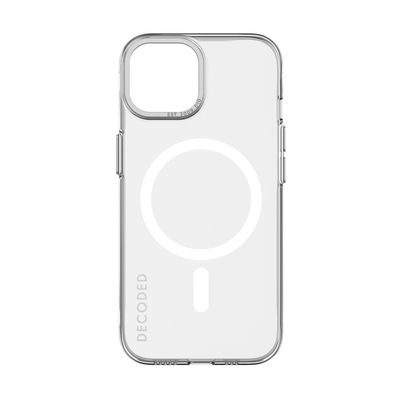 Decoded Recycled Plastic Backcover für iPhone 15 - Transparent