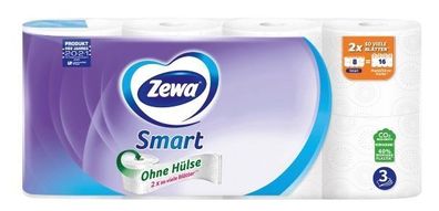 Zewa Smart Toilettenpapier, 8 Rollen aus Deutschland