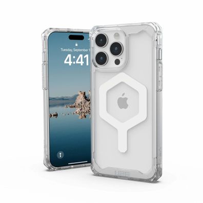 Urban Armor Gear UAG Plyo MagSafe Case für iPhone 15 Pro Max - Ice (Transparent) /
