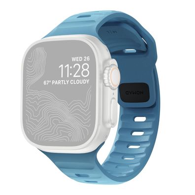 Nomad Sport Band Armband für Apple Watch 42/44/45/49mm - Electric Blue