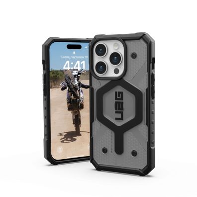 Urban Armor Gear UAG Pathfinder MagSafe Case für iPhone 15 Pro - Ash Grau