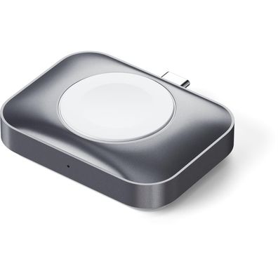 Satechi 2-in-1 USB-C Charging Dock für Apple Watch & AirPods - Silber