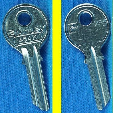 Schlüsselrohling Börkey 464 K neu - für verschiedene Bosch, DLP, GHE, Maquet, Presta