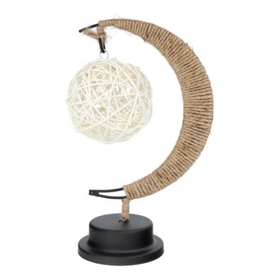 Tischlampe Nachttisch Monddesign Hängeleuchte Twirl Art Deco für Eid-Feiertage 36 V