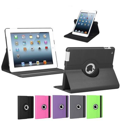 Drehbar Schutz-Tasche Hülle Etui für Apple iPad 5 6 Air iPad Mini 1 2 3 Flipcase