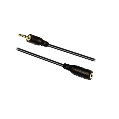 5m Klinke Stecker zu Buchse Handy PC Kopfhörer Ton AUX Audio Verlängerungs-kabel