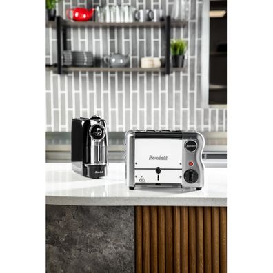 Rowlett Esprit 2 Schlitz Toaster in Chrom mit 2 zusätzlichen Elementen und Sandwic...