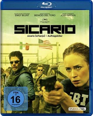 Sicario #1 (BR) Min: 121/ DTS-HD/ HD-1080p StudioCanal - Studiocanal 0505434.1 - (